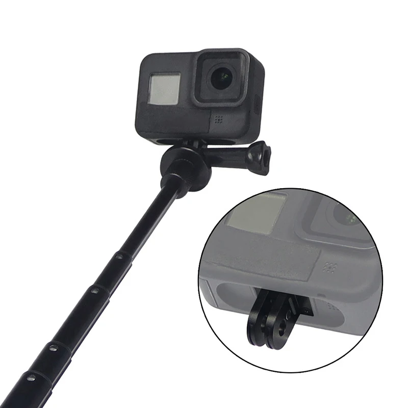 Metall Stativ Mount Adapter Für GoPro Hero 13 12 11 10 9 Halterung Basis Action Kamera 1/4'' Loch Stativ einbeinstativ Adapter Zubehör