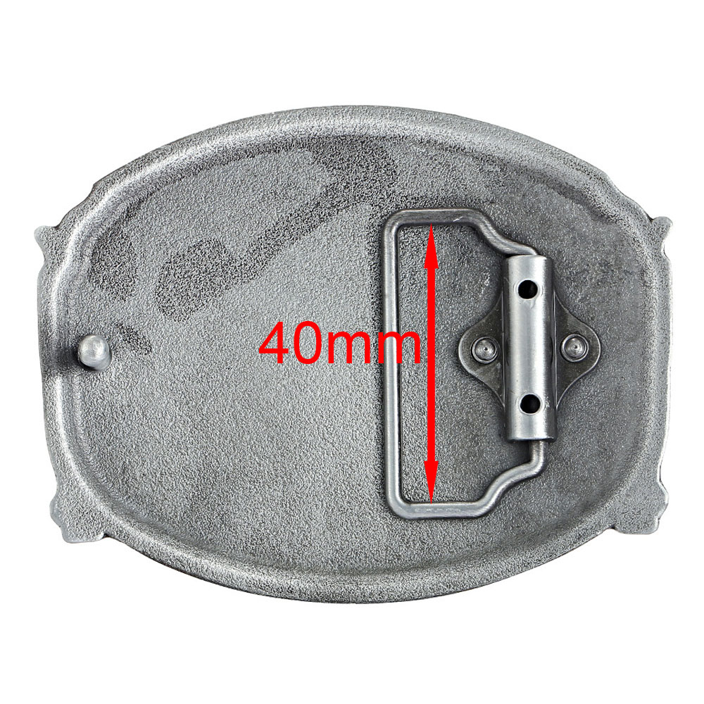 Cheapify ドロップシッピング オーバル The Right To Bear Arms アメリカン ヒーロー メタル メンズ ベルト バックル 40 ミリメートル