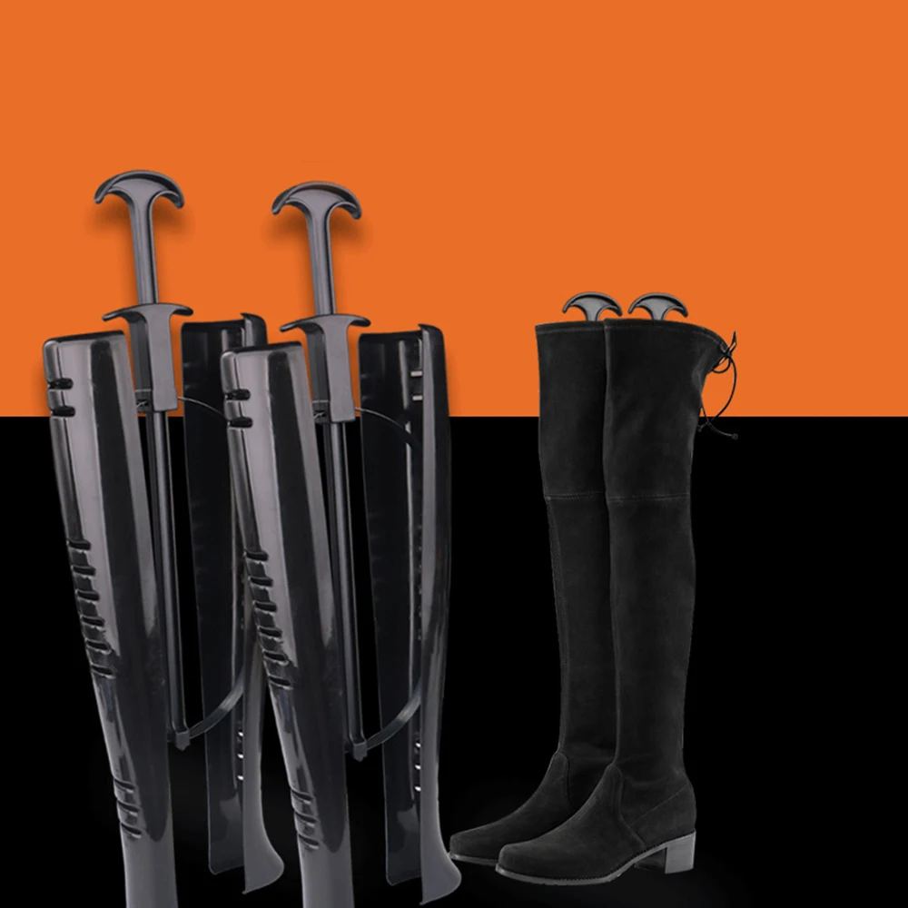 Soporte para botas con asa para mujer, moldeador de botas largas, antiarrugas, pliegues, 1 unidad