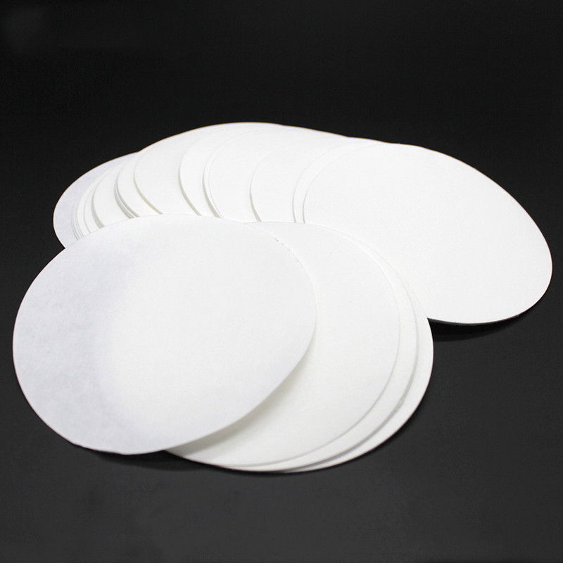 100 Teile/beutel 7 cm Labor Filter Papier Kreisförmige Qualitative Filter Papier Mittlere Geschwindigkeit Trichter Filter Papier
