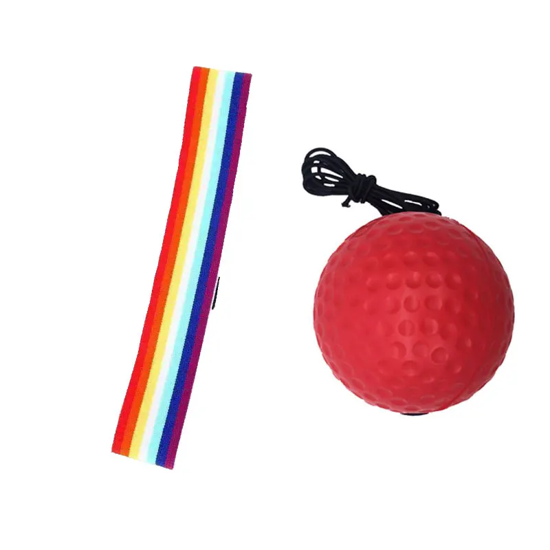 1 PC Boxing Reaction Ball Boxing Speed Ball Decompression Dodge Sanda อุปกรณ์การฝึกอบรมบ้านมวยหัว Reaction Targe
