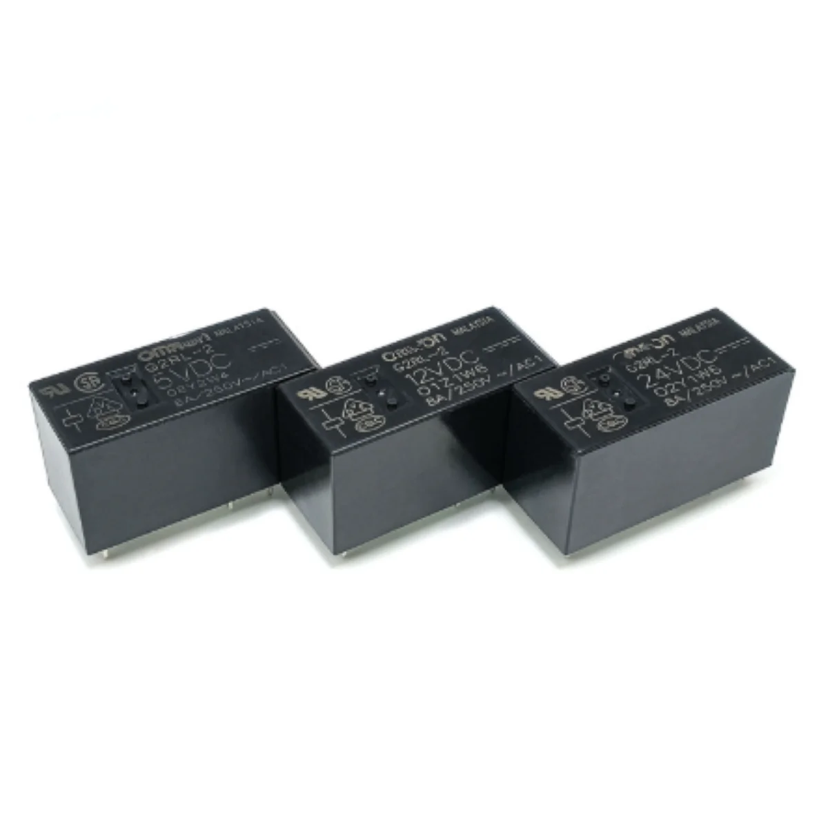 5PC original G2RL-2 5VDC DC5 G2RL-2 12VDC DC12 G2RL-2 24VDC DC24 5V 12V 24V universal relay DPDT 8A 8-pin DIP,12.5x28.8mm Relays