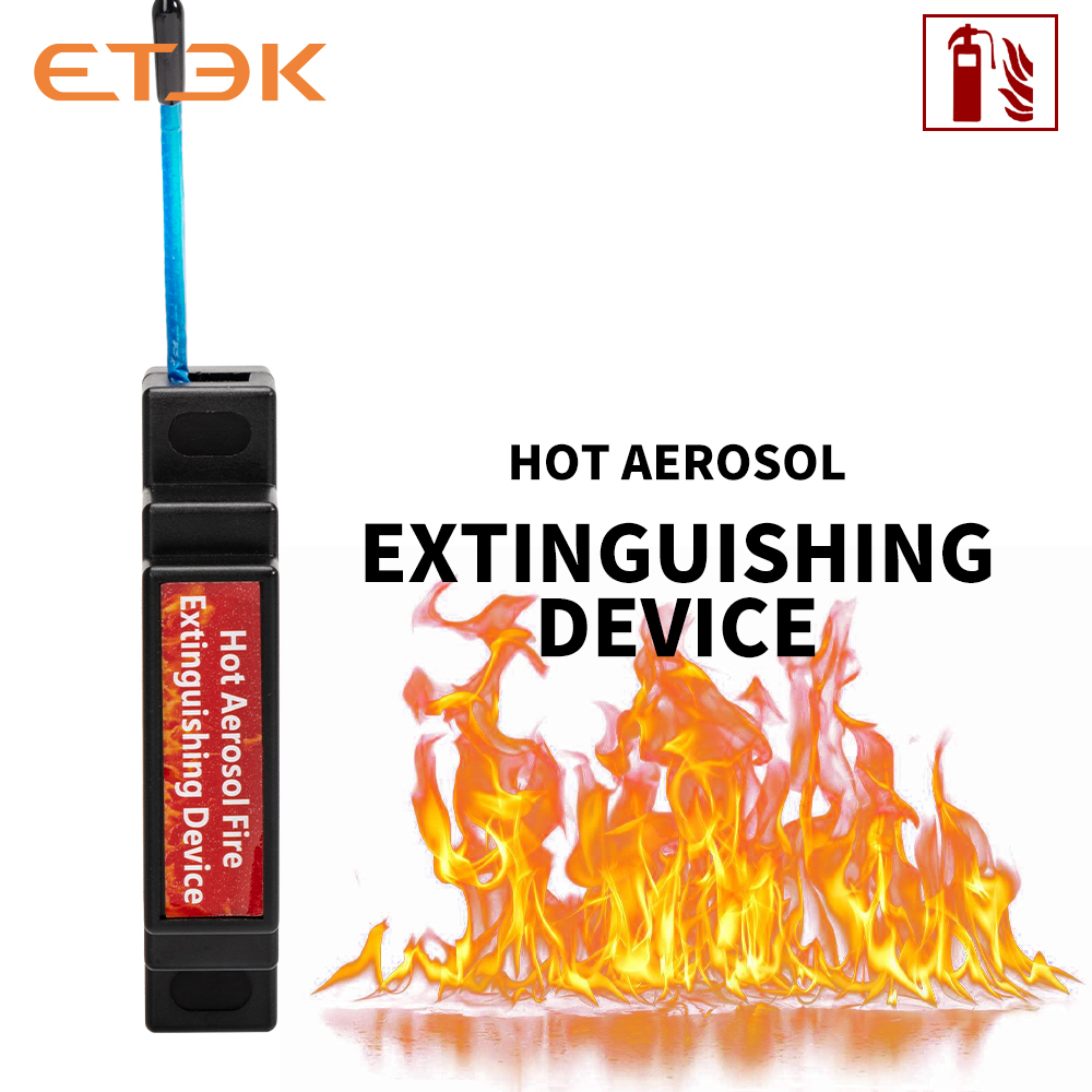ETEC Hot Aerosol brandblusapparaat.