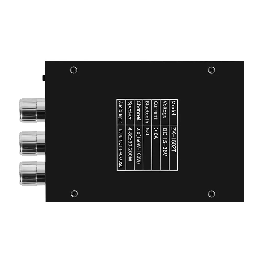 ZK-1602T TDA7498E Bluetooth 5,0 Subwoofer Verstärker Bord 2*100 W 2,0 Kanal High Power USB Audio Stereo Verstärker Bord AMP