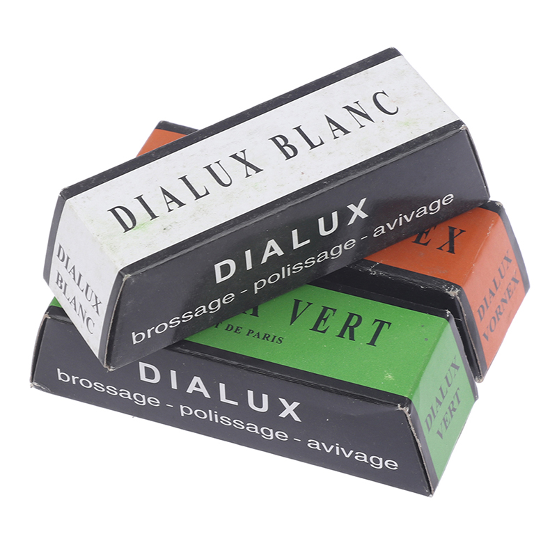 1PC High Quality Gold Copper Silver Jewelry Polishing Wax Stainless Steel Solid Wax Block Luster With Fine Polishing Tool