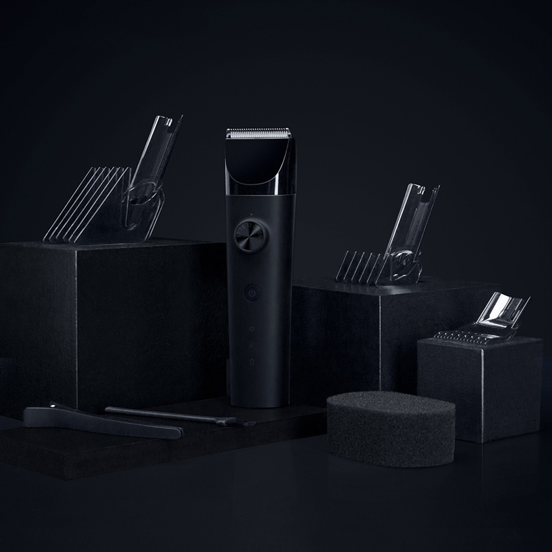 Maszynka do strzyżenia włosów XIAOMI MIJIA, czas pracy akumulatora 180 minut, wodoodporne ceramiczne ostrze pokryte tytanem IPX7, profesjonalne maszynki do strzyżenia dla mężczyzn