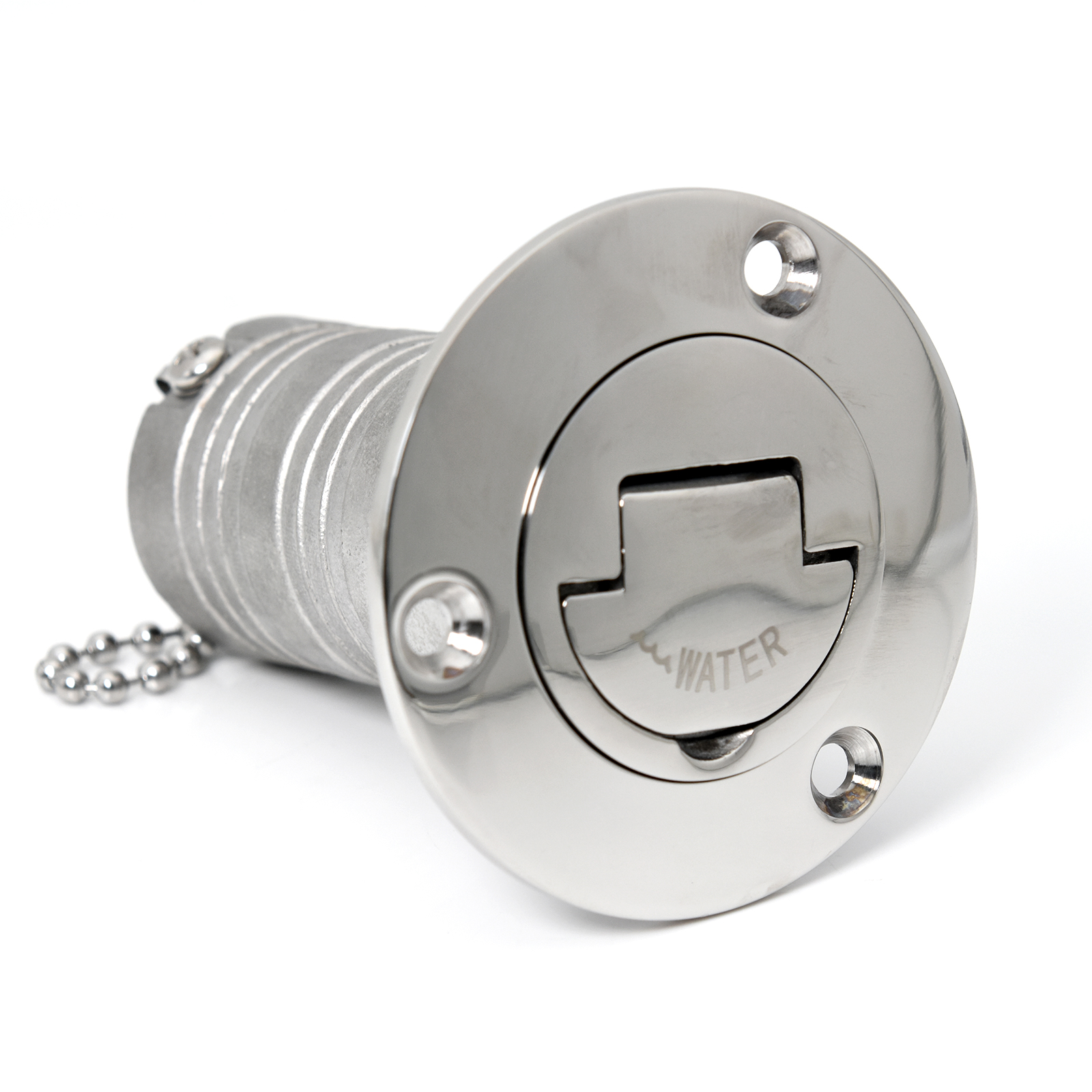 38 mm 50 mm Deck-Einfülldeckel, Edelstahl 316, Deckfüller, Gas-Diesel, KRAFTSTOFF, Abfall, Wasser, hochglanzpoliert, Marine, Boot, Wohnmobil-Hardware