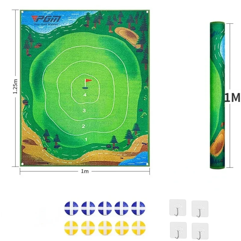 Pgm djd040 Indoor Minigolf schwebende Darts cheibe üben Outdoor-Trainings hilfe Trainer Golf Schlag matte
