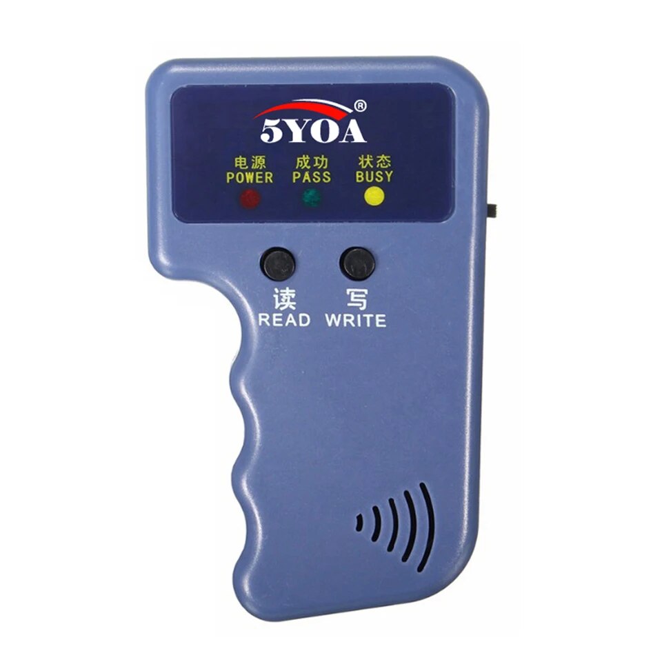 Handheld 125KHz Lezen EM4100 TK4100 RFID Copier Schrijver Duplicator Programmeur Lezer EM4305 T5577 Herschrijfbare ID Keyfobs Tags Kaarten