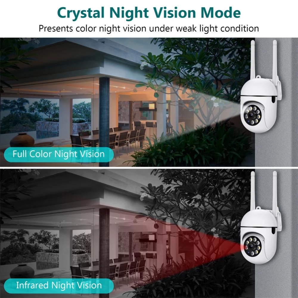 Ycc365 plus câmera wi-fi ao ar livre ai humano detectar câmera de vigilância sem fio proteção segurança cctv com câmera ip 1080p