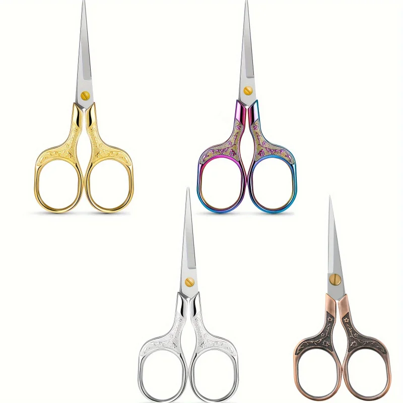 1 Set，Vintage Scissors，Suitable for sewing、Embroidery and Fabric Work，Perfect for home and tea ceremony，Includes pet scissors an