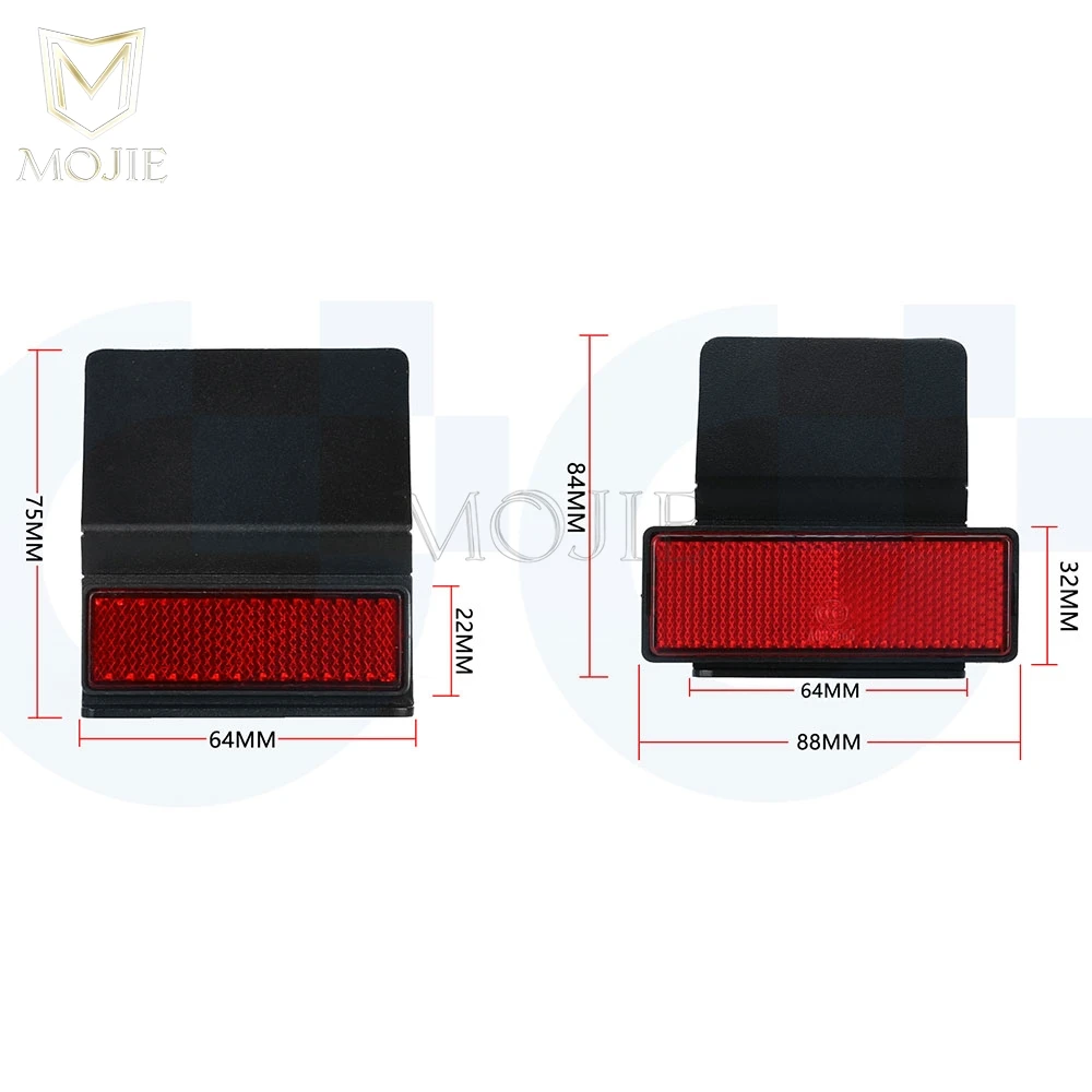 Para Honda CBR125R CBR125RR CBR150R CBR250 CBR250R CBR250RR CBR300R CBR300RR soporte para matrícula de motocicleta Reflector trasero extensible