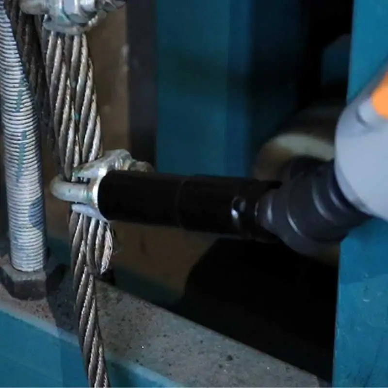 360 °   Schwenkbarer Luftkanonen-Adapter – universelle pneumatische Steckschlüsselverbindung für Schlagschrauber, Bohrmaschinen und Industriewerkzeuge (langlebiges Design)