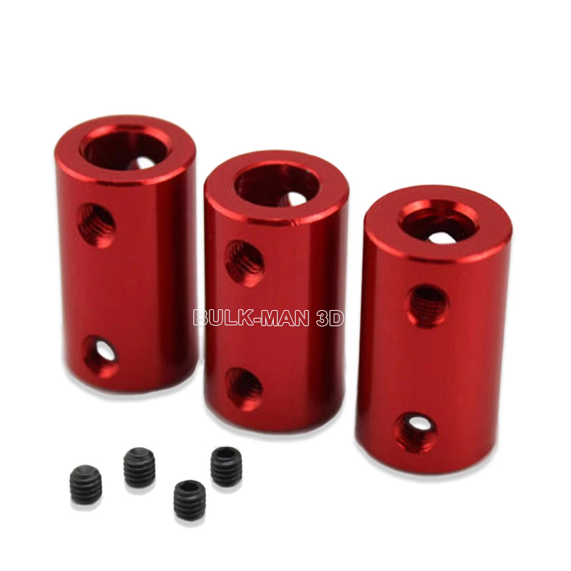 알루미늄 경질 샤프트 커플링 모터 커넥터 커플러, 스텝퍼 모터 3D 프린터용, D12L20, 2mm, 2.3mm, 3mm, 3.17mm, 4mm, 5mm, 6mm