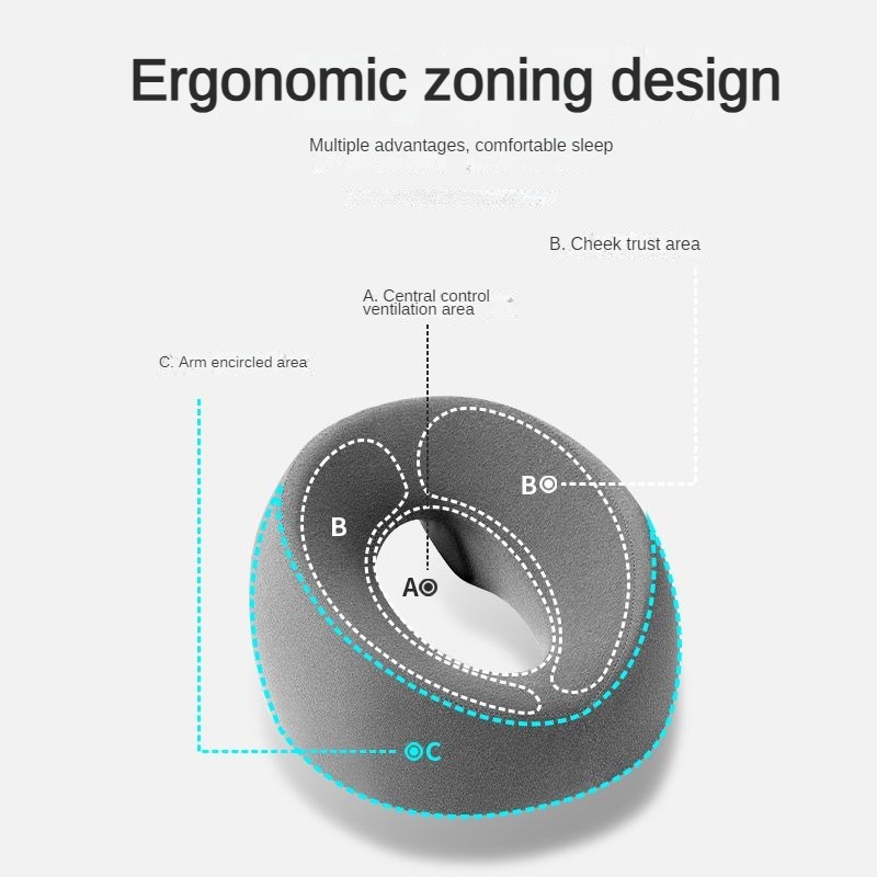 Face Down Pillow Spa Master Massage Table Universal Headrest Face Cushion Soft Spa Massage Table Chair Foam Face Pillow