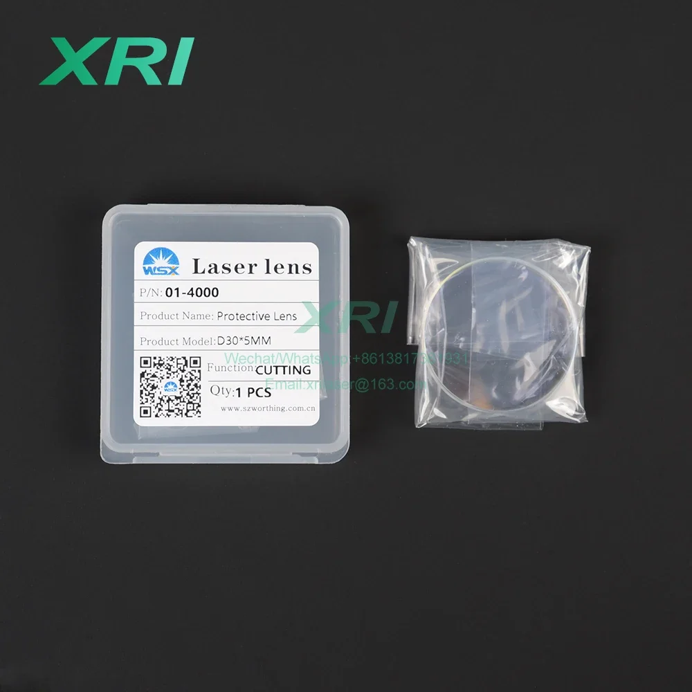 Sợi Laser Bảo Vệ Cửa Sổ Bảo Vệ Ống Kính Windows Dia18/20/24. Năm 9/27.9/30/34/37 Cho WSX Precitec Raytools WSX Bodor Đầu Laser