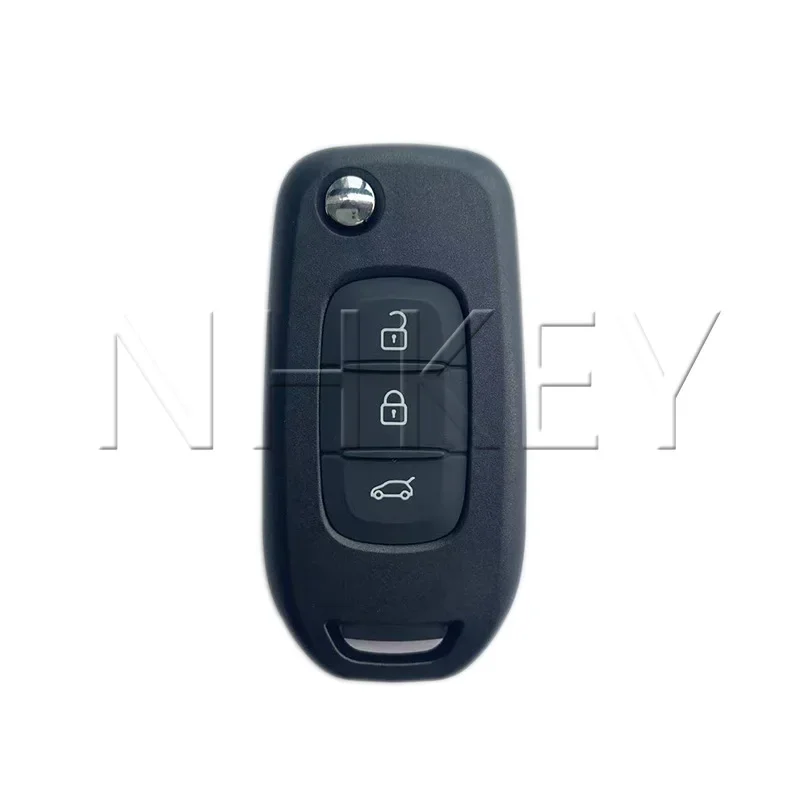 NH KEY For Renault Megane 3 Dacia Duster Kadjar Captur Symbol 3 Buttons FCC ID:CWTWB1G767 Flip Folding Remote Car Key shell