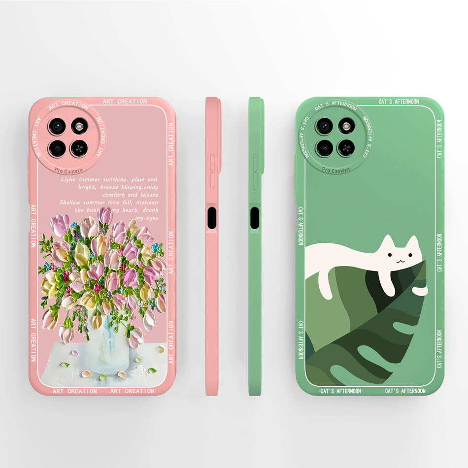 Casing untuk itel S23 personalisasi telepon penutup belakang cakupan penuh Anti Choc Coque silikon cair lembut Bumper untuk itelS23 S 23 Funda