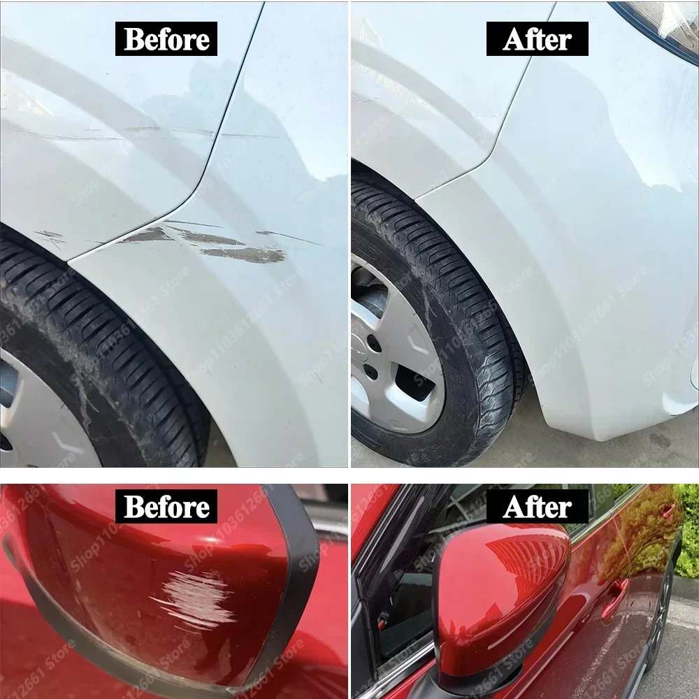 Car Scratch Remove Automobile Polishing Paste Sponge Pickup Trucks Body Paint Smooth Care Refurbishment Broken Scratchs Repair