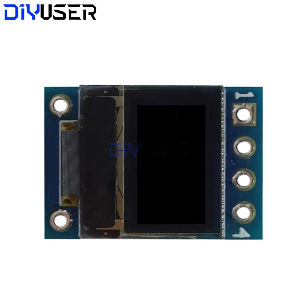 Pantalla OLED SSD1306, módulo de interfaz SPI I2C de 72x40 píxeles blanco de 0,42 pulgadas para placa de desarrollo DIY Arduino Raspberry Pi