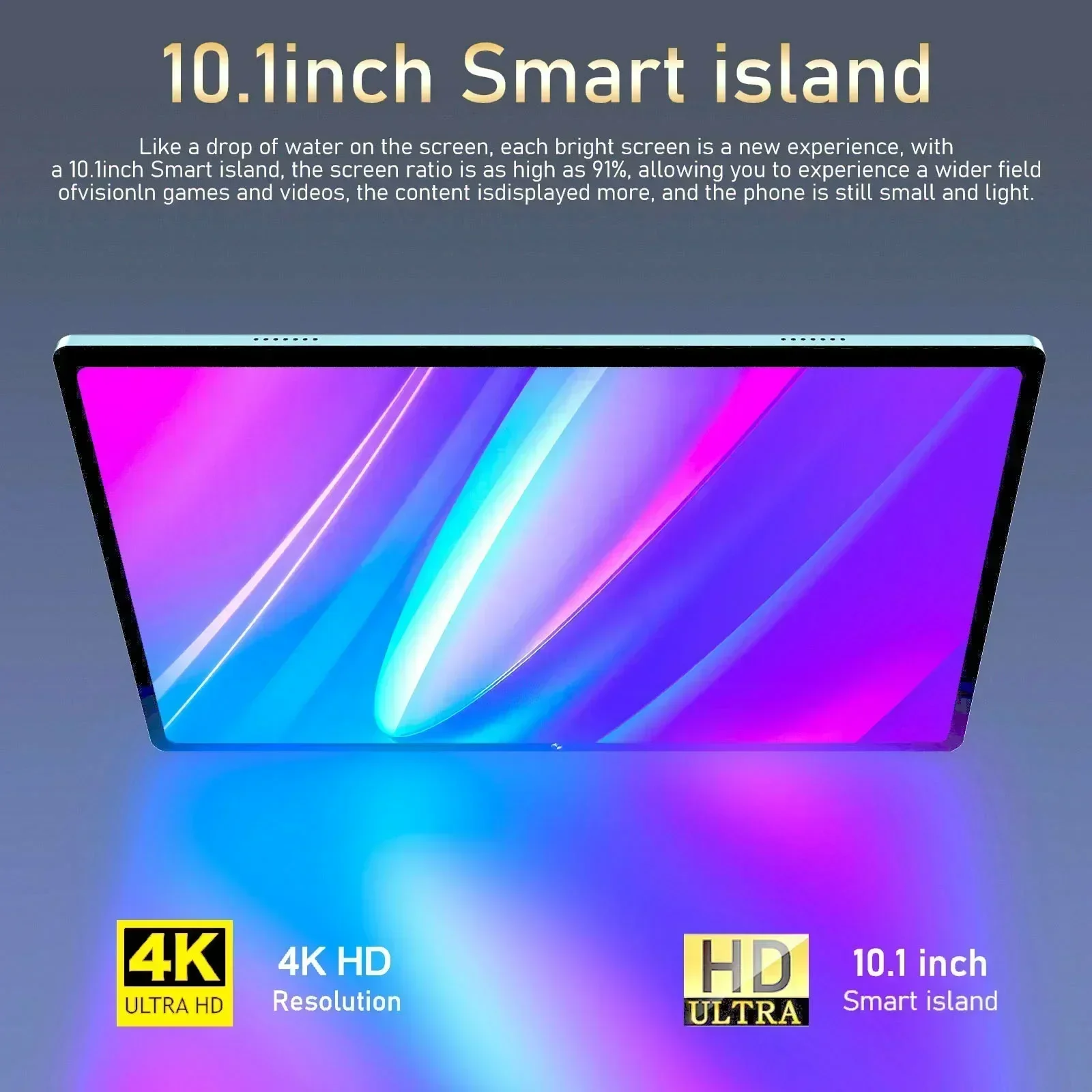 Original Pad 9 Pro Tablet 10.1 inch 16GB+1024GB Android 13 Snapdragon 8gen2 Global 10000mah 5G Dual SIM WIFI HD Screen
