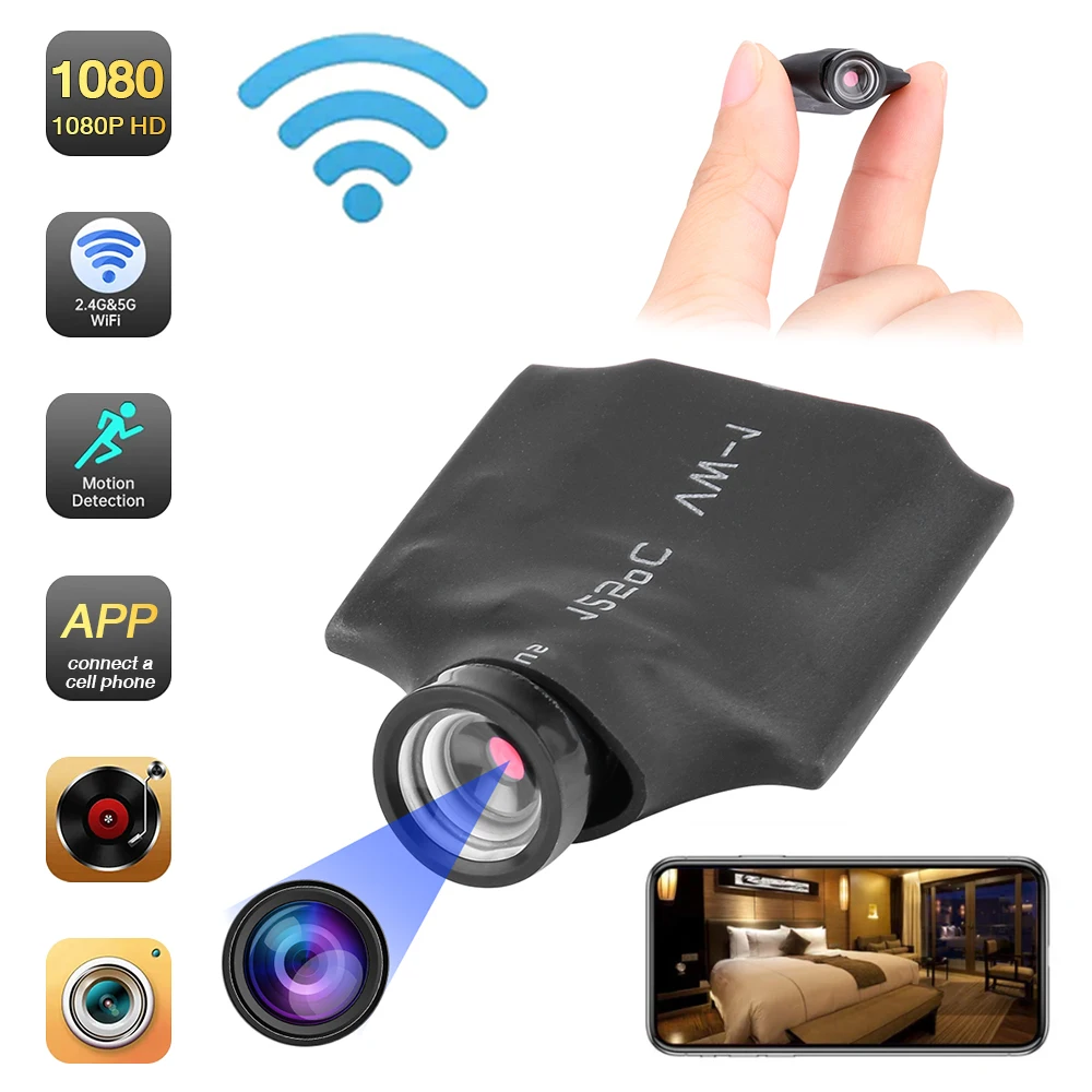 1080P HD P2P Camera DIY WIFI IP Mini Camera Module Motion DV Video Recorder Home Security Mini Camcorder Remote Control Cameras