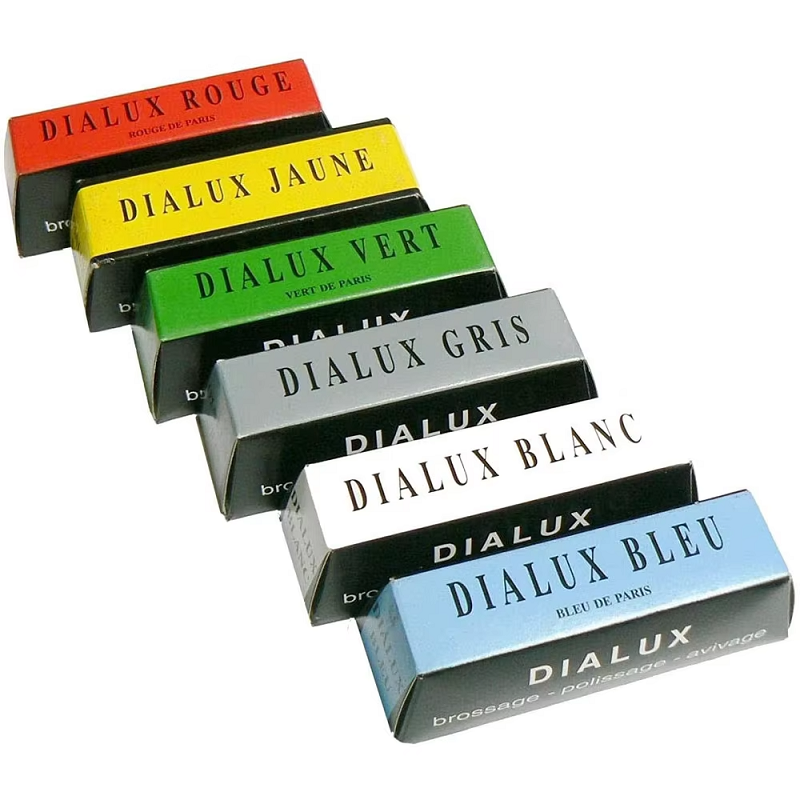 Silver Gold Brass Jewelry Mirror Polishing Compound DIALUX Jewellery Polish Wax Watch Grinding Tools Composits Molds Gloss