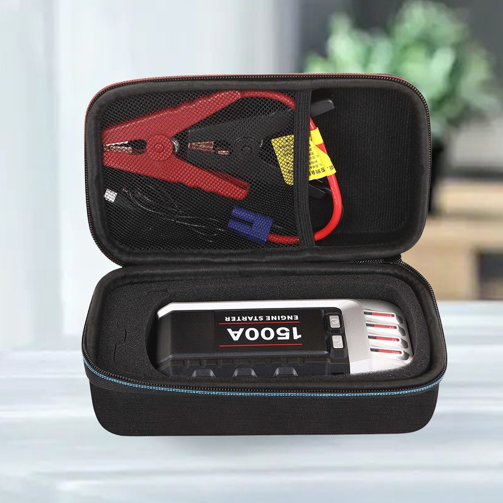 Draagbare EVA-koffer, reiskoffer, startvoeding voor auto's, oplader voor auto's, opbergtas
