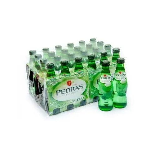 Bicos de Mel - Água com Gás Natural - Pedras Salgadas - Caixa 24 X 25cl