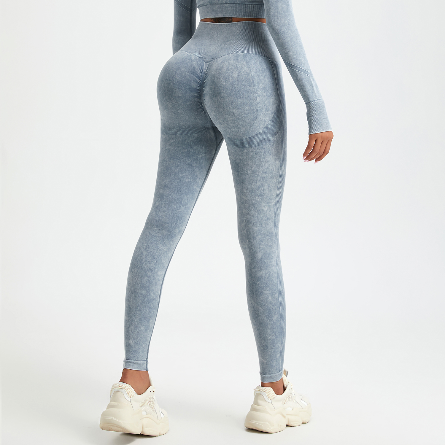 ล้างเซ็กซี่ Push Up GYM Leggings ผู้หญิงสูงเอว Skinny Sporty กางเกงขายาวผู้หญิงสบายๆฤดูใบไม้ร่วง