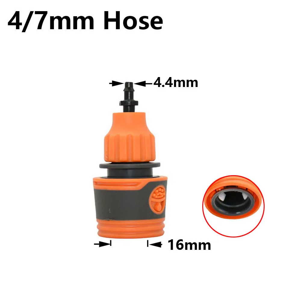 1/2 "3/4" 1 "Chủ Đề Đầu Nối Nhanh 16Mm Núm Vú Tưới Vườn Khớp Nối Tưới Nhỏ Giọt Vòi Tập Cổng Kết Nối phụ Kiện 1 Cái