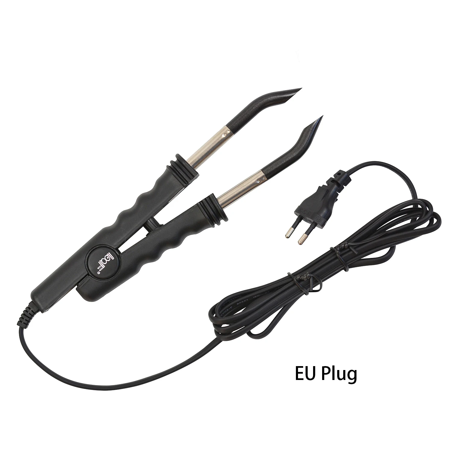 Conector de hierro para extensión de cabello, extensión de cabello de fusión, herramienta de salón de unión de queratina, conector de calor de temperatura constante
