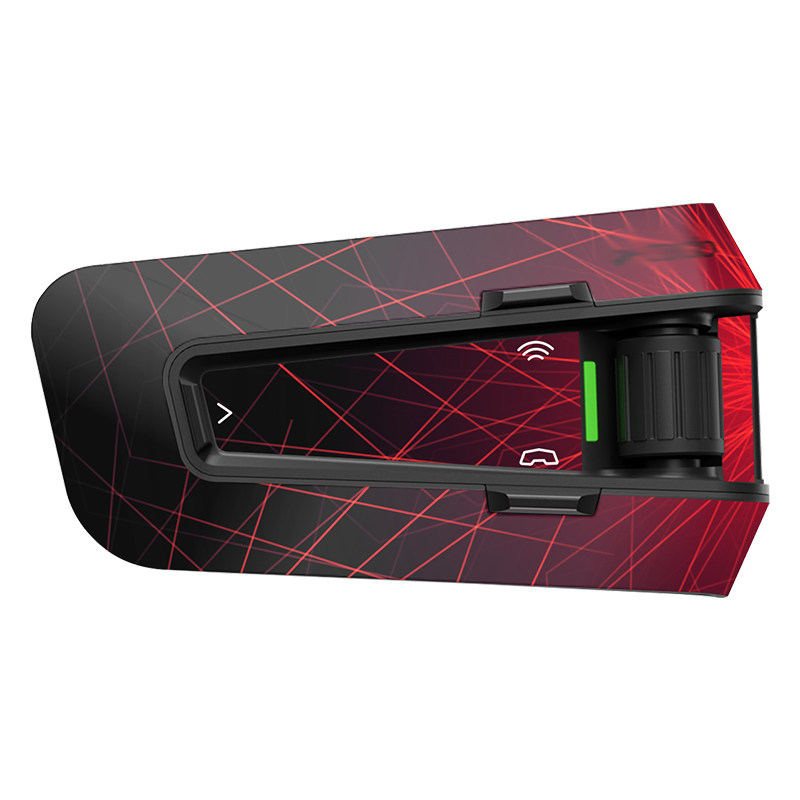 Used For Cardo EDGE Motorcycle Earphone Colorful Decoration Decals Protection Stickers Multiple choices