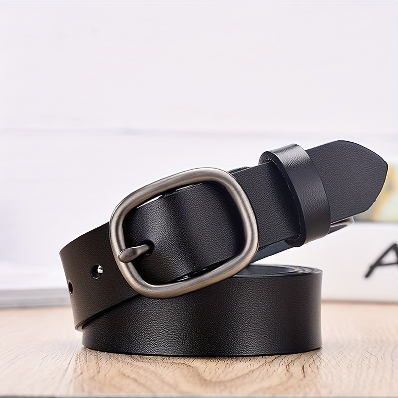 Retro Art Fine Belt Women's Genuine Leather Needle Buckle Soft Small Belt Casual Simple Versatile Decorative Belt New Trend