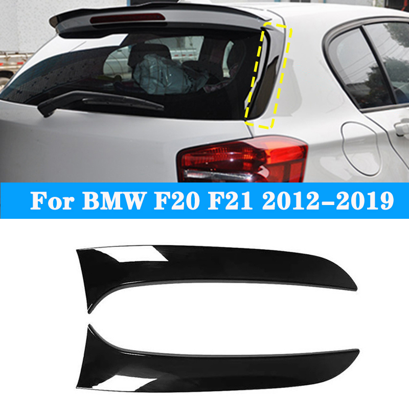 Para BMW Serie 1 F20 F21 116d 120i 118i M140i M135i ventana trasera de coche divisor lateral difusor de maletero Canards Spoiler ABS 2012-2019