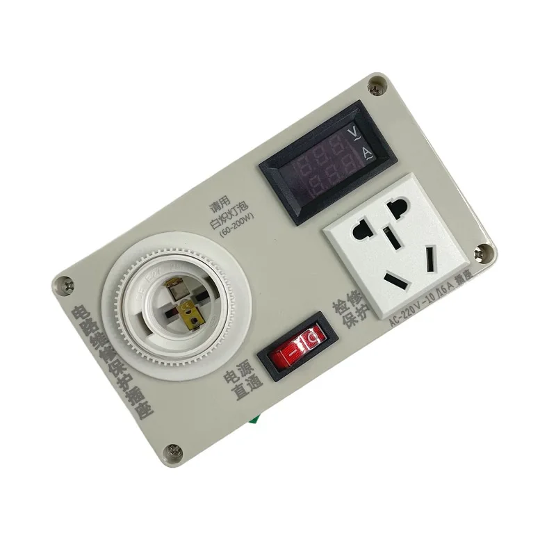 1pc nova proteção de manutenção elétrica interruptor de tomada fogão indução tv eletrodomésticos voltímetro amperímetro portátil