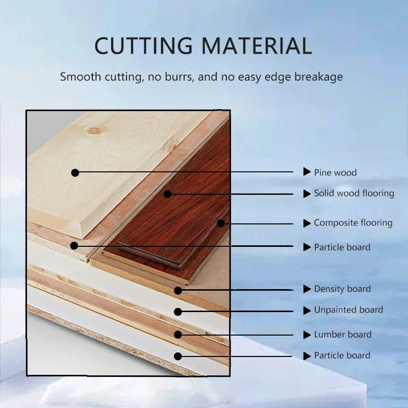 ใบเลื่อยวงเดือนขนาด 125 มม. 5 นิ้ว 30 ฟัน คาร์ไบด์ สำหรับตัดไม้ รูกลาง 20 มม. สำหรับงานไม้