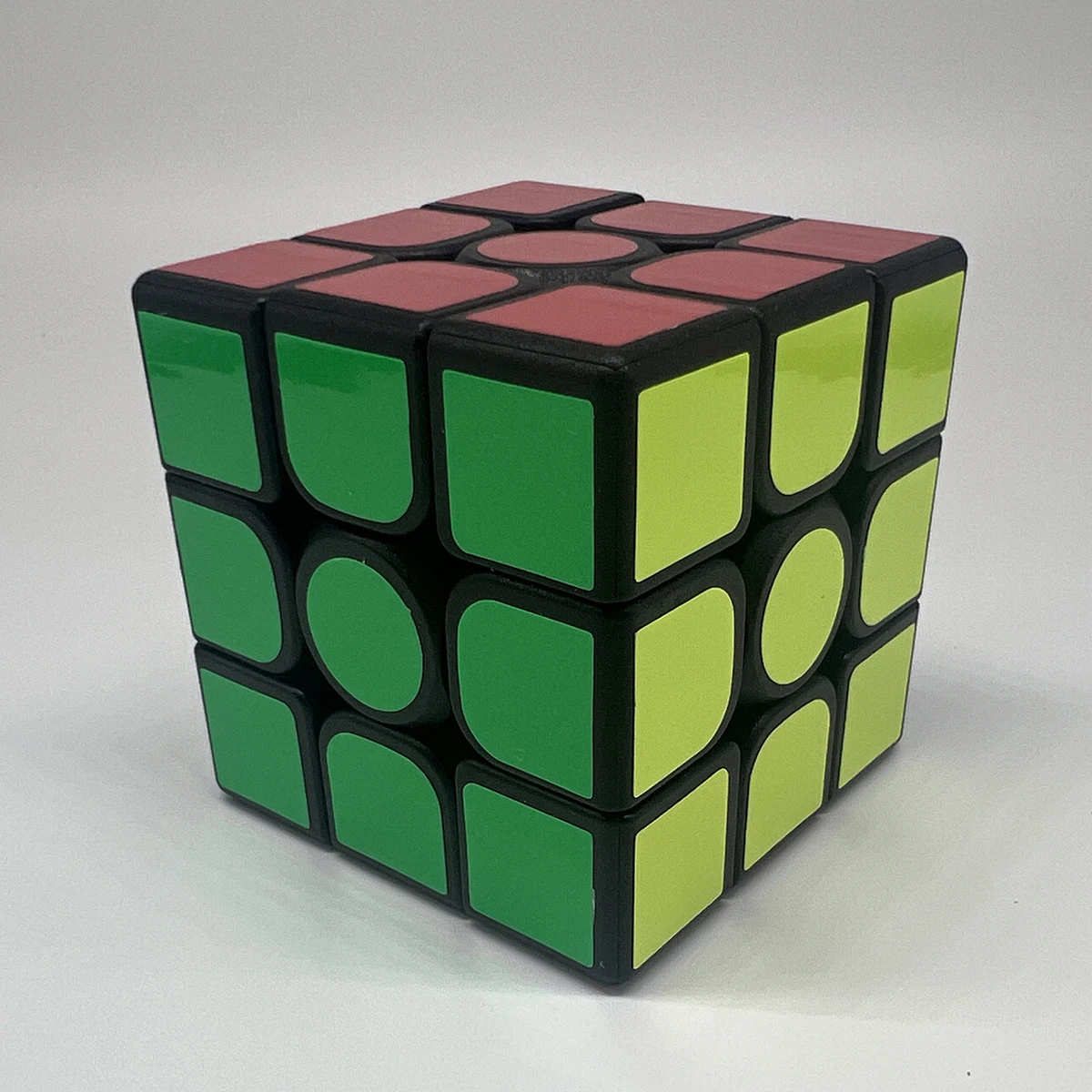 Magic Cube 3x3x3 Black Conventional sticker stress-relieving puzzle professional smooth speed game children's toy gift