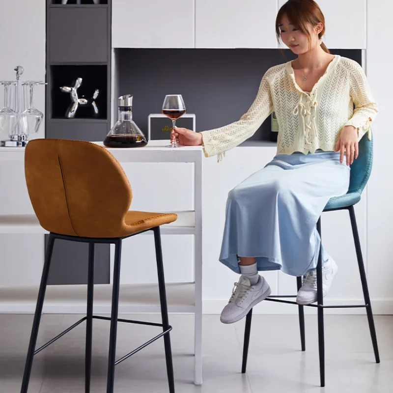 Sgabello Cucina-Chaise de bar de salon de jeu, piste de bar de maquillage moderne, mobilier de maison, designer de luxe, réception de jardin