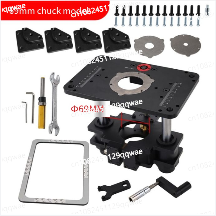 GD709 Multifunctional Router Table with Inverted Router Lift for Trimming, Milling, Edging, Grooving, and Carving