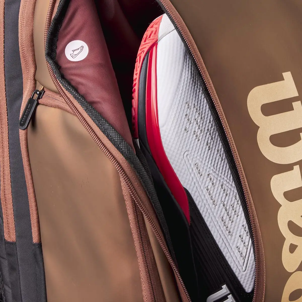 Сумка для теннисной ракетки Wilson High-level Super Tour Pro Staff V14, рюкзак для ракеток из 2 предметов, теннисная сумка с терморегулируемым отделением