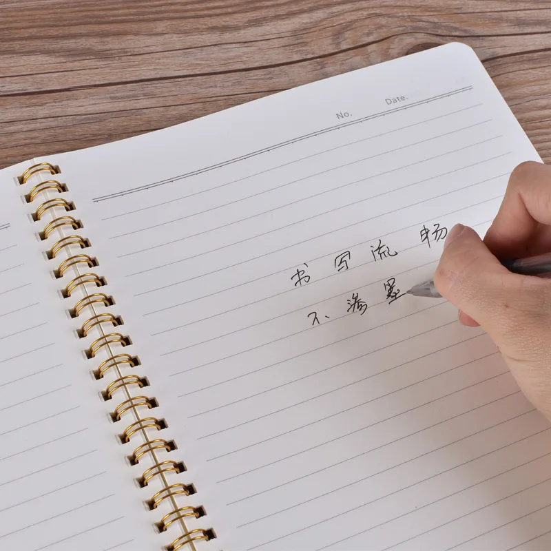 A4/A5/A6 Coil Notebook Lined Dots Blank Grid Paper Journal Book For School Office Supplies Stationery