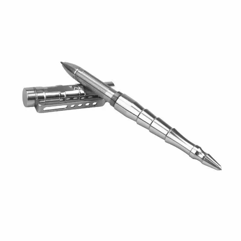 Hochwertiger Laxi B009 Edelstahl Taktischer Stift Outdoor Selbstverteidigung EDC Werkzeug Notfall Überleben Kit Glasbrecher Geschenkbox