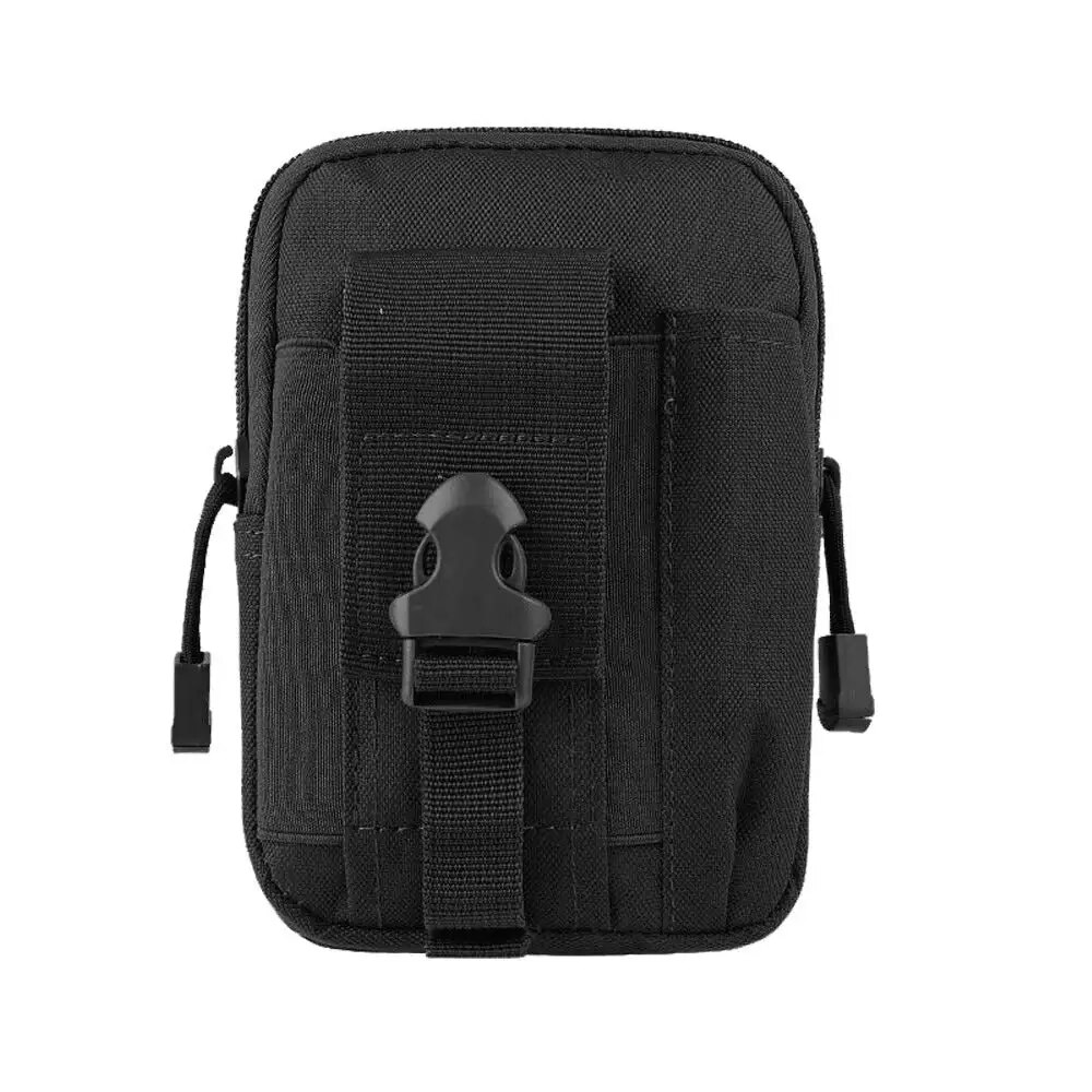 Handy Holster Taktische Universal Holster Molle Hüfte Taille Gürtel Tasche Brieftasche Tasche Geldbörse Telefon Fall mit Reißverschluss