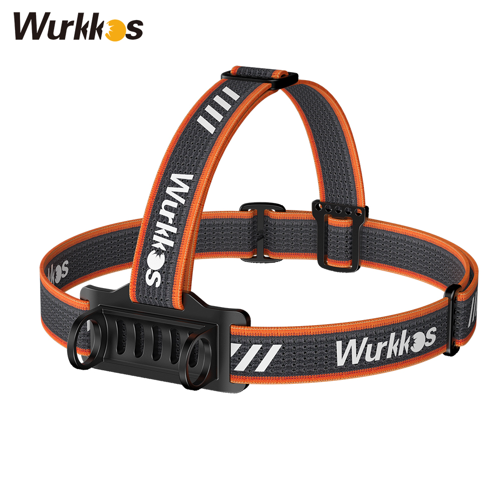 100 % originales, hochwertiges Stirnband für Wurkkos HD15R/HD15/HD20/HD50, hochwertiges Gummiband (ohne Scheinwerfer).