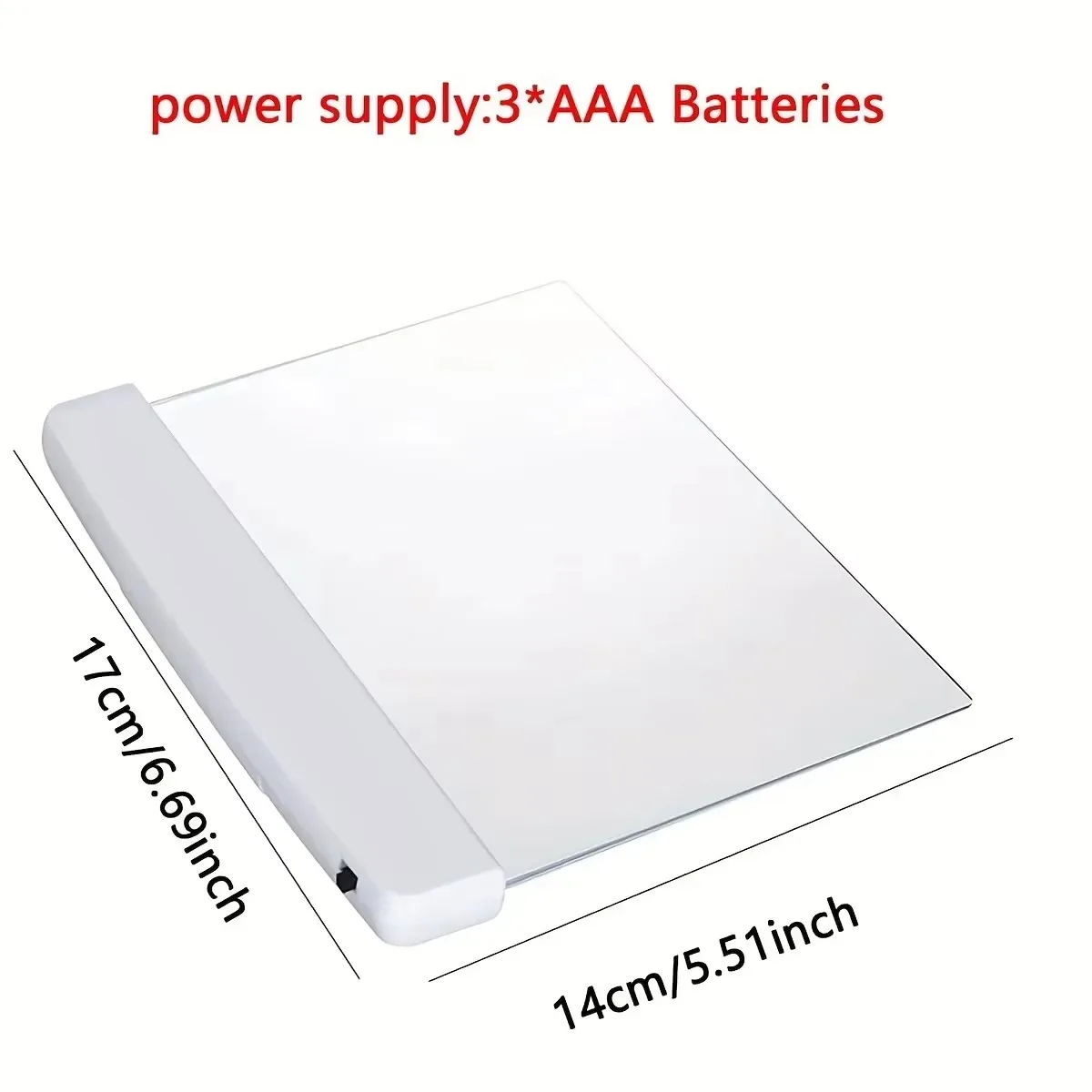 1Pc LED フラットパネルナイトビジョン読書灯目の保護読書灯学生ナイトライトクリエイティブ LED ブックアイケアライト