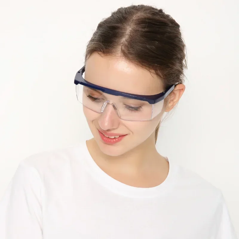 1/10pcs Anti-Splash แว่นตานิรภัยทํางาน Eye Protecting Lab แว่นตาป้องกันลมอุตสาหกรรมฝุ่นแว่นตาขี่จักรยาน Glasse