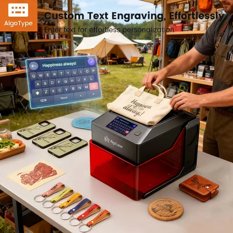 Algolaser Pixi Smart Simple Safe Class 1 Laser Engraver CutterCNC Router Desktop Protable Woodworker Engraving Machine DIY Tools