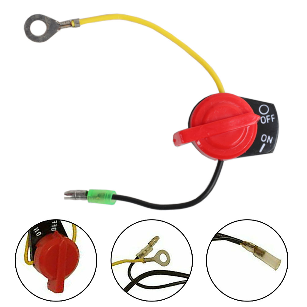 Switch Main Switch For Honda GX160 GX200 GX270 GX390 Engines Snow Blowing Gasoline Engine Pumps Scarifier Engine Hoe Whisk