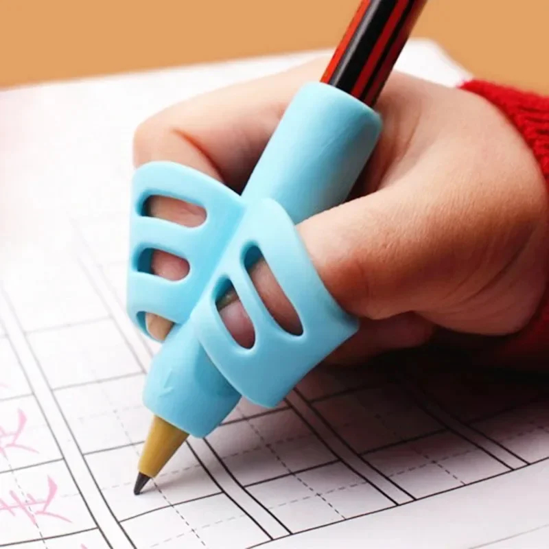 4/6-Piece Silicone Pen Holder For Children, Perfect For Correcting Handwriting Posture And Handwriting Training.